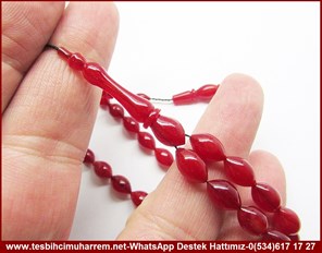Özel Çalışma Cherry Objeden Eski Alman Katalin Tesbih Vişne Suyu