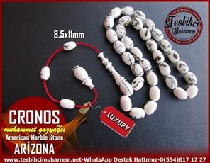 Tesbih Arizona American Marble Stone Rosary Cronos